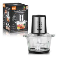 PROCESADOR DE ALIMENTOS BOWL DE VIDRIO 2.0L 800W RAF R.7018