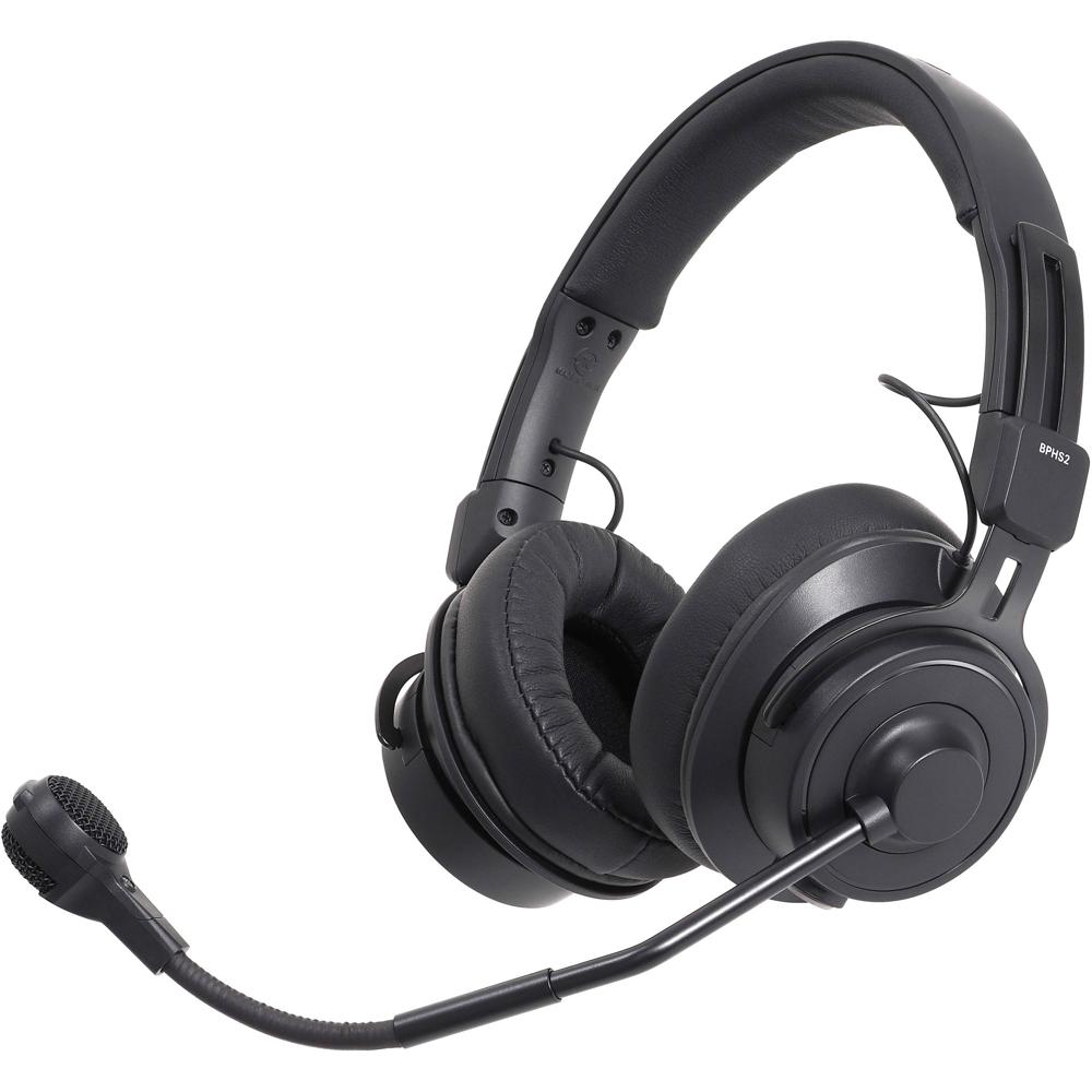 Audio-Technica BPHS2 Auricular Estéreo de Transmisión con Micrófono Dinámico Hipercard