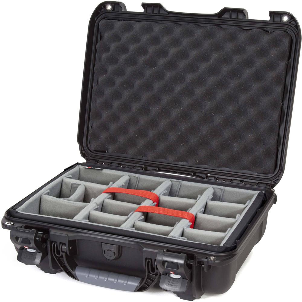Nanuk 923 Maletín Duro con Divisores Acolchados - Negro, 16.7L, Impermeable y a Prueba de