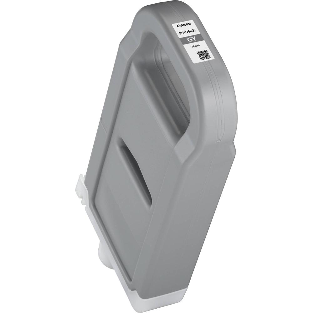Canon PFI-1700 Tinta Pigmentada Gris 700mL para Impresoras imagePROGRAF PRO-2000, PRO-4000