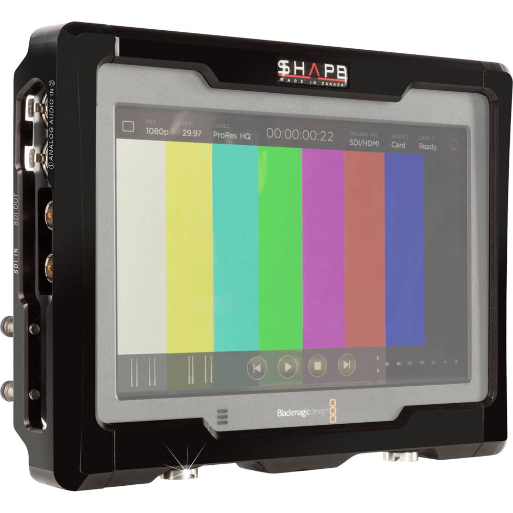 SHAPE Cage para Blackmagic Design Video Assist 4K 7"" - Aluminio CNC, Acceso a Puertos y So