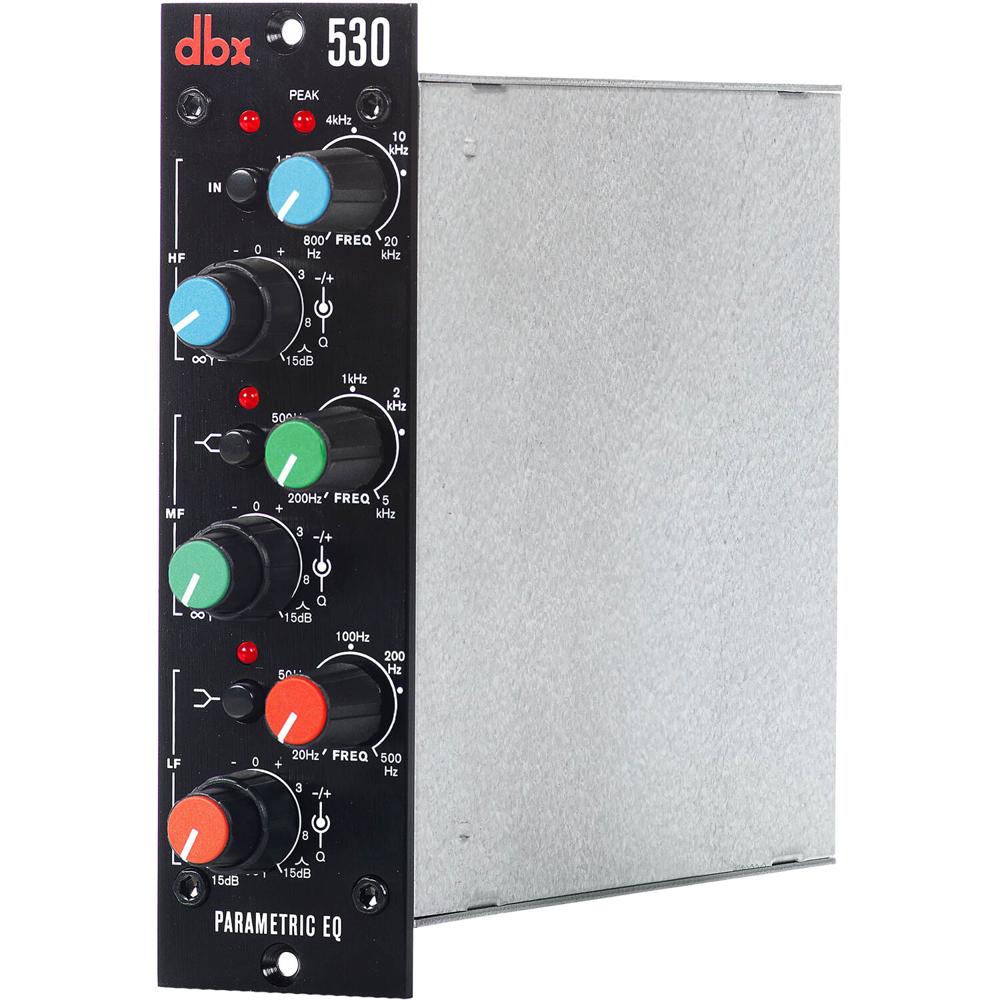 dbx 530 Ecualizador Paramétrico 3 Bandas con Control de Q y Modo Notch