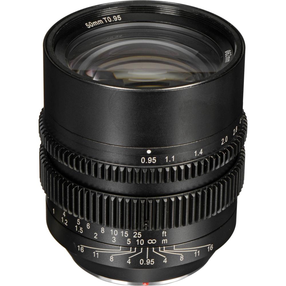 SLR Magic Lente HyperPrime 50mm T0.95 con Montura MFT - Apertura T0.95 a T16, Anillo de Ir