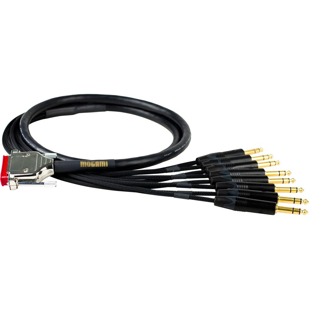 Mogami Gold Cable Snake Analógico 8 Canales DB25 a 1/4"" TRS 2'