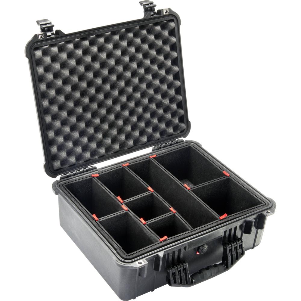 Pelican Funda Protectora 1550TP con Sistema de Divisores TrekPak - Resistente al Agua y al