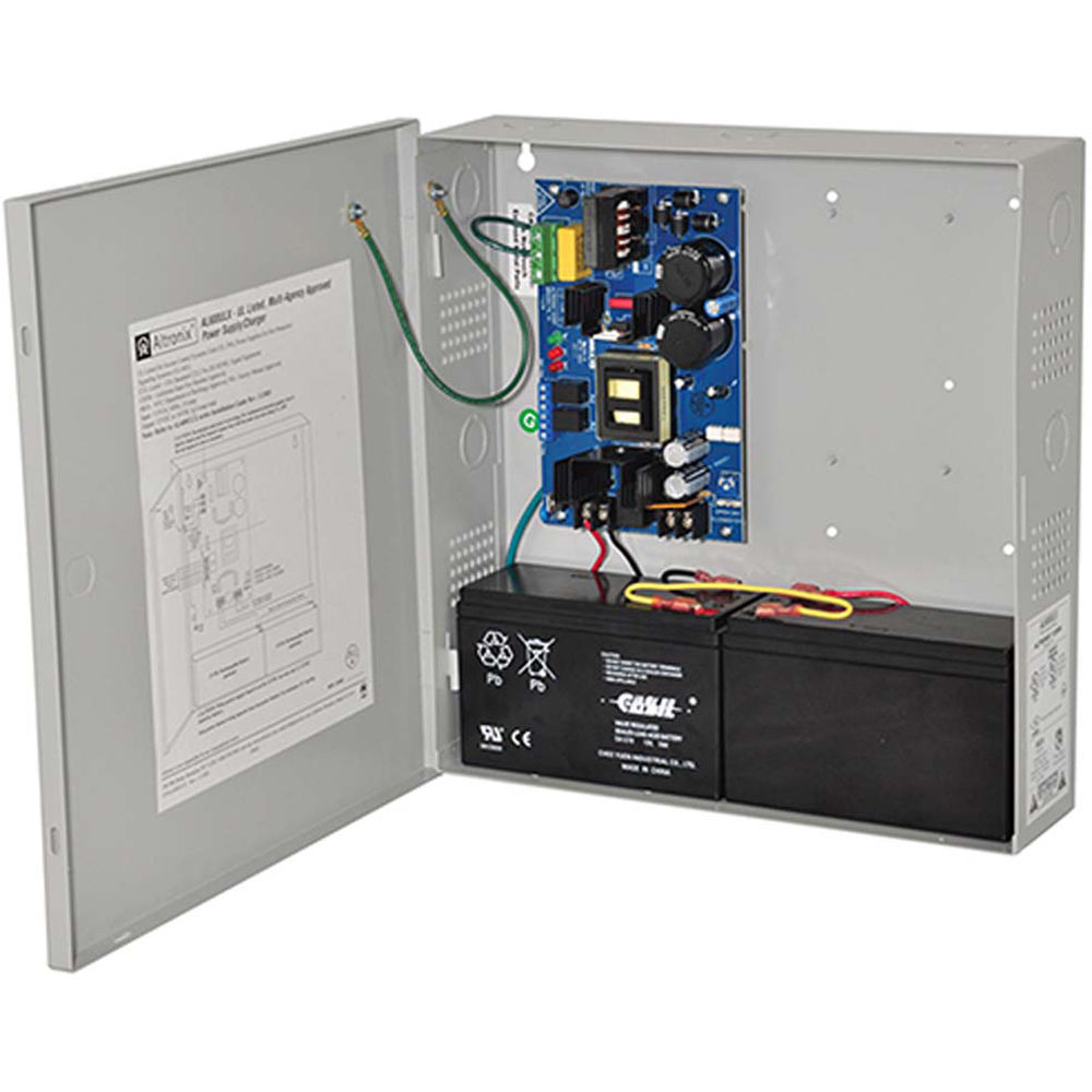 ALTRONIX AL600ULX Fuente de Poder/Cargador 12/24 VDC con Enclosure BC300