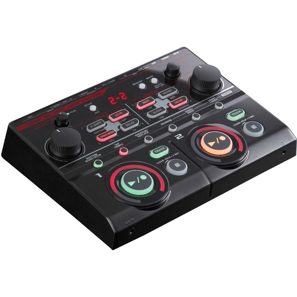 BOSS RC-202 Loop Station - Unidad de Looping y Multi-Efectos de Mesa, 2 Pistas Estéreo Si