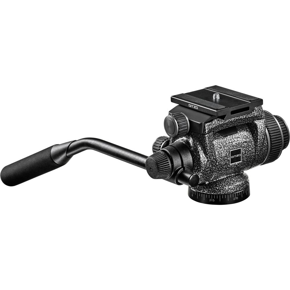 Gitzo Cabezal Fluido 2 Vías GHF2W con Capacidad de Carga de 13.2 lb y Compatibilidad Arca