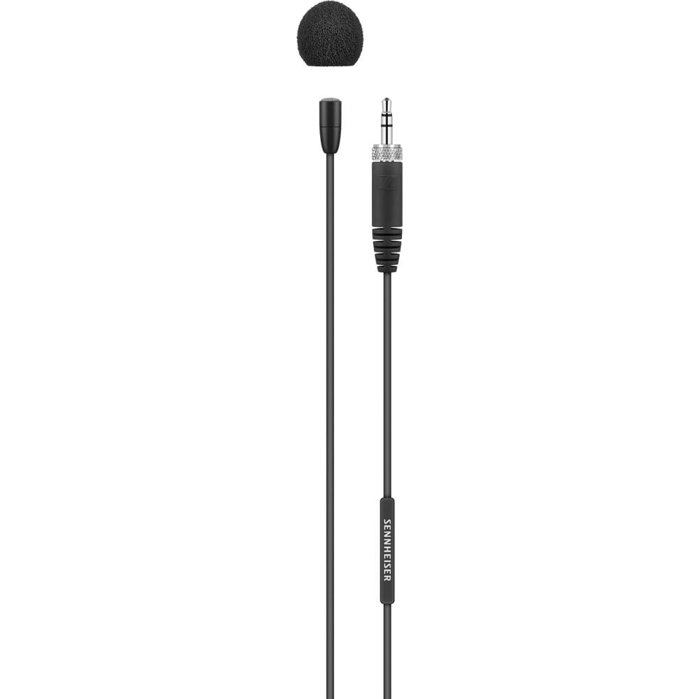 Sennheiser MKE Essential Micrófono Lavalier Omnidireccional KE 4, Conector de 3.5mm, Resi
