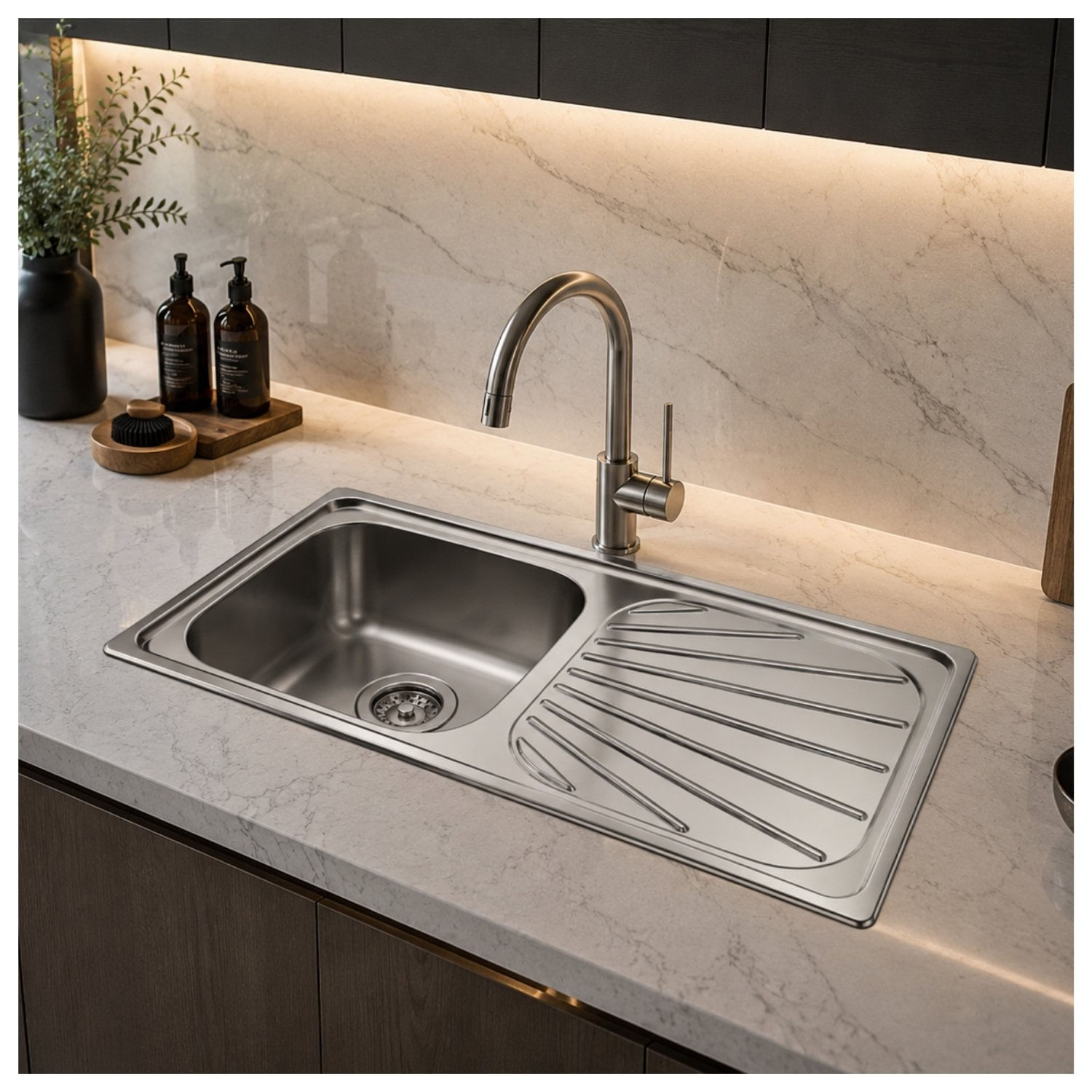 Lavadero de Cocina Acero XM WLS9046
