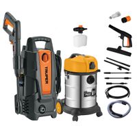 Hidrolavadora 1500 Psi Truper - Aspiradora 30 Litros Ingco 102095-VC14301