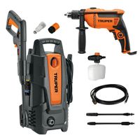 Hidrolavadora 1500 psi - Taladro percutor 600w Truper 102095-15346