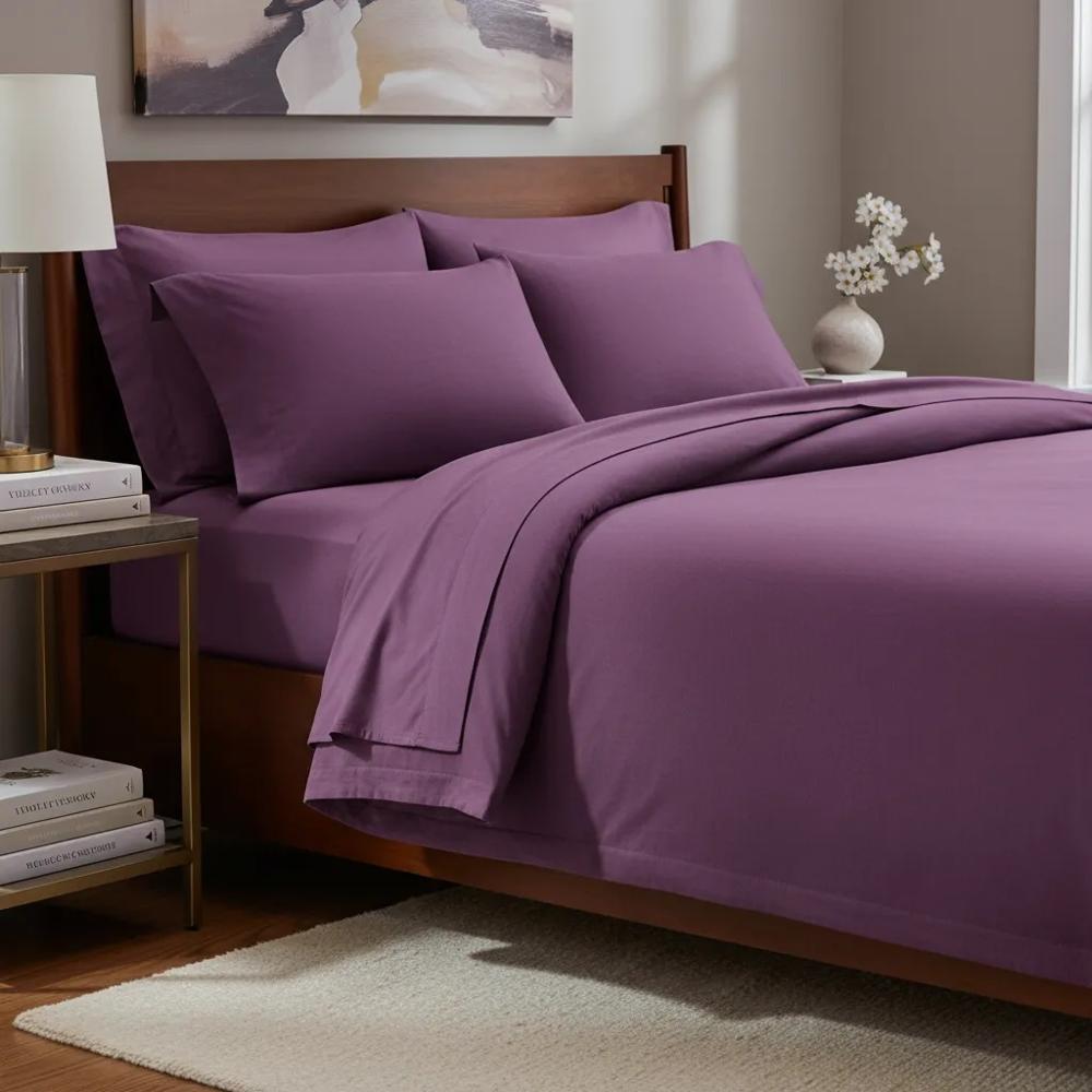 Juego de sabanas  algodón pima interiotex  180 hilos 2 Plazas color  Barney