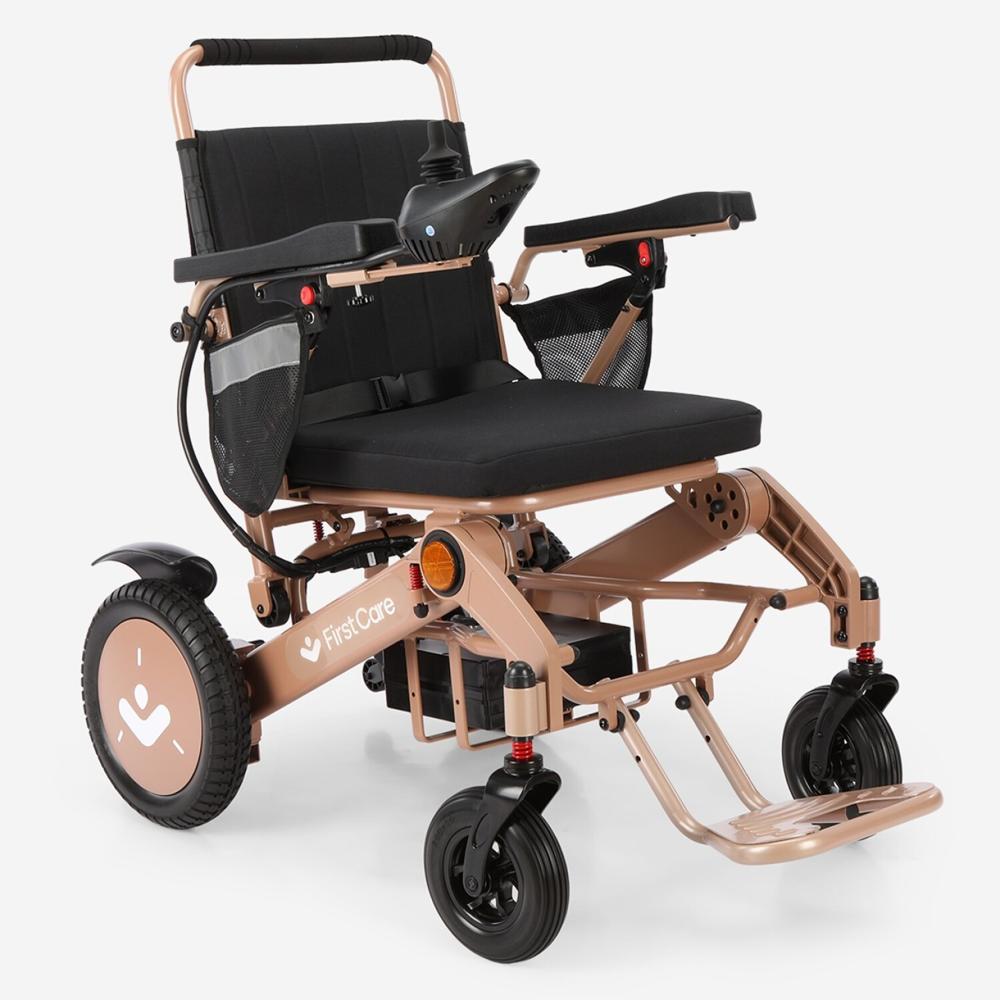 Silla de Ruedas Eléctrica Pro Ride X - Marrón