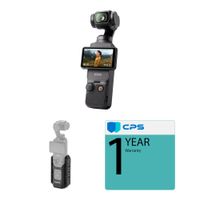 DJI Osmo Pocket 3 Gimbal Camera con Kit de Expansión de Accesorios, 4K, 3 Ejes, Pantalla