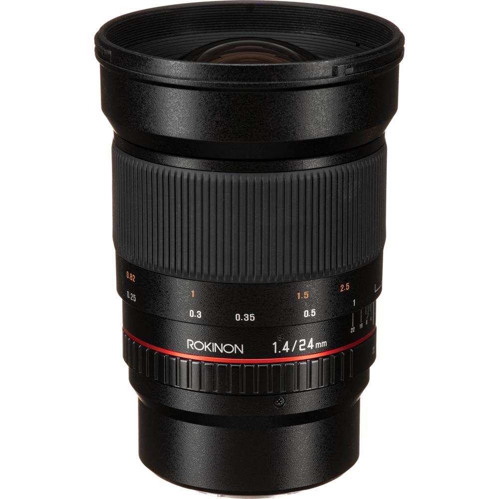 Rokinon 24mm f/1.4 ED AS IF UMC Lente para Montura Micro Cuatro Tercios - Abertura f/1.4,