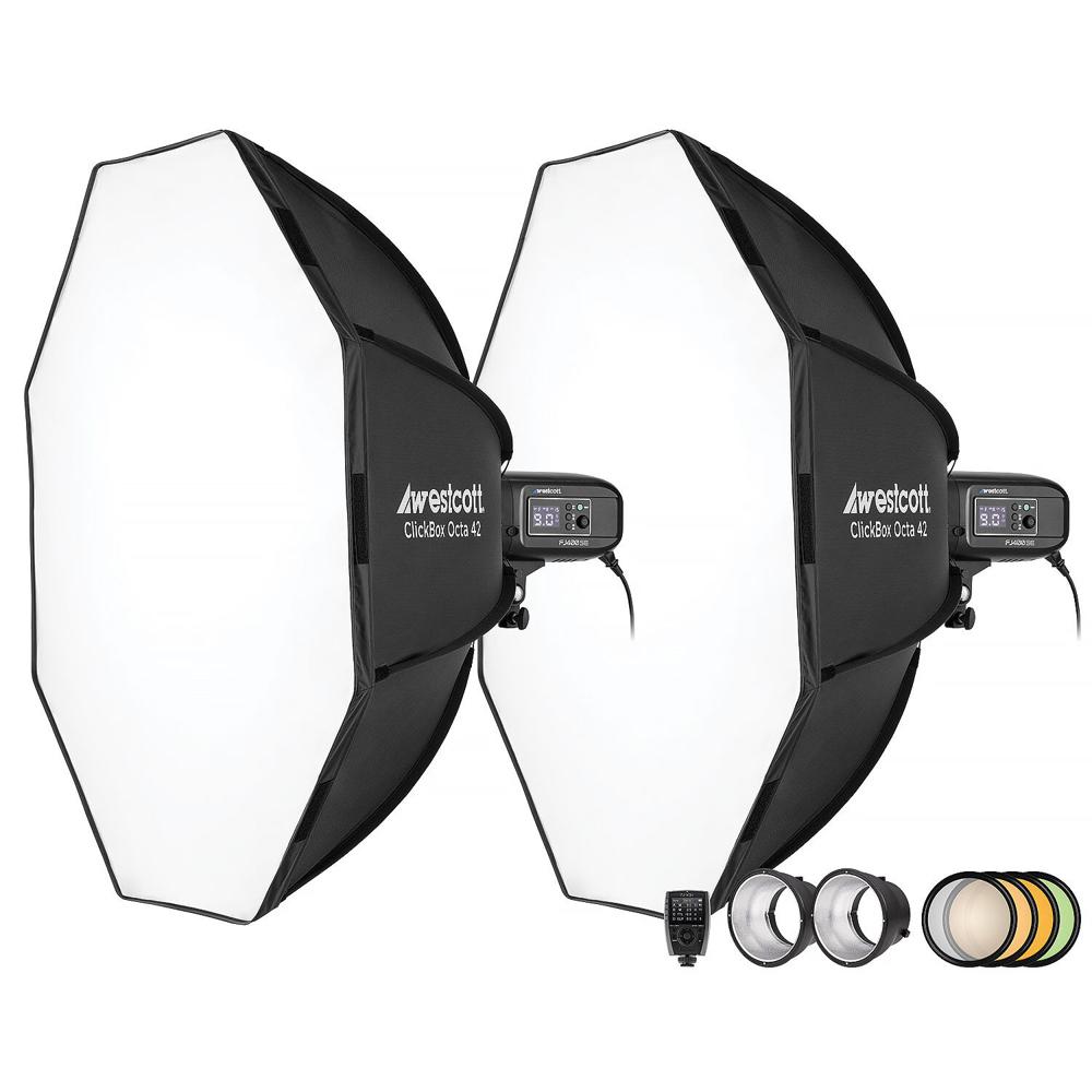 Westcott FJ400-SE Kit de Estrobos 400Ws con FJ-X3 S Trigger para Sony - Incluye 2 Softboxe