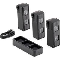 DJI Kit de Baterías para Mavic 3 Enterprise - 3 Baterías Inteligentes y Hub de Carga