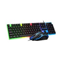 PACK GAMER POSEIDON RGB TECLADO Y MOUSE CON ILUMINACION RGB USB