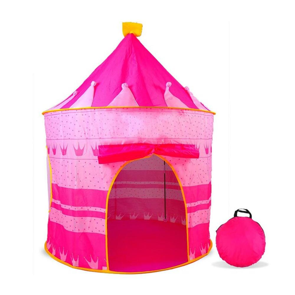 Carpa Castillo Princesa Armable para Niña Rosado