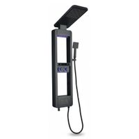 Columna de Ducha Nilo Black Acero Inox Fratelli 40010811