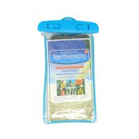 Funda Bolsa Protectora De Agua Para Celular Celeste