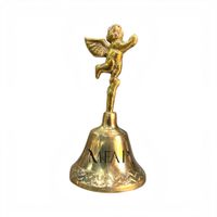 Campanita Arcangel en bronce fundido 8 cm