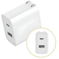 Cargador Celular 33W Doble Puerto Tipo A Tipo C
