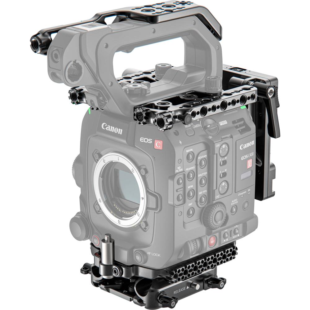 Wooden Camera Sistema de Accesorios Core para Canon C400 - Baseplate Arca-Type, Deslizamie