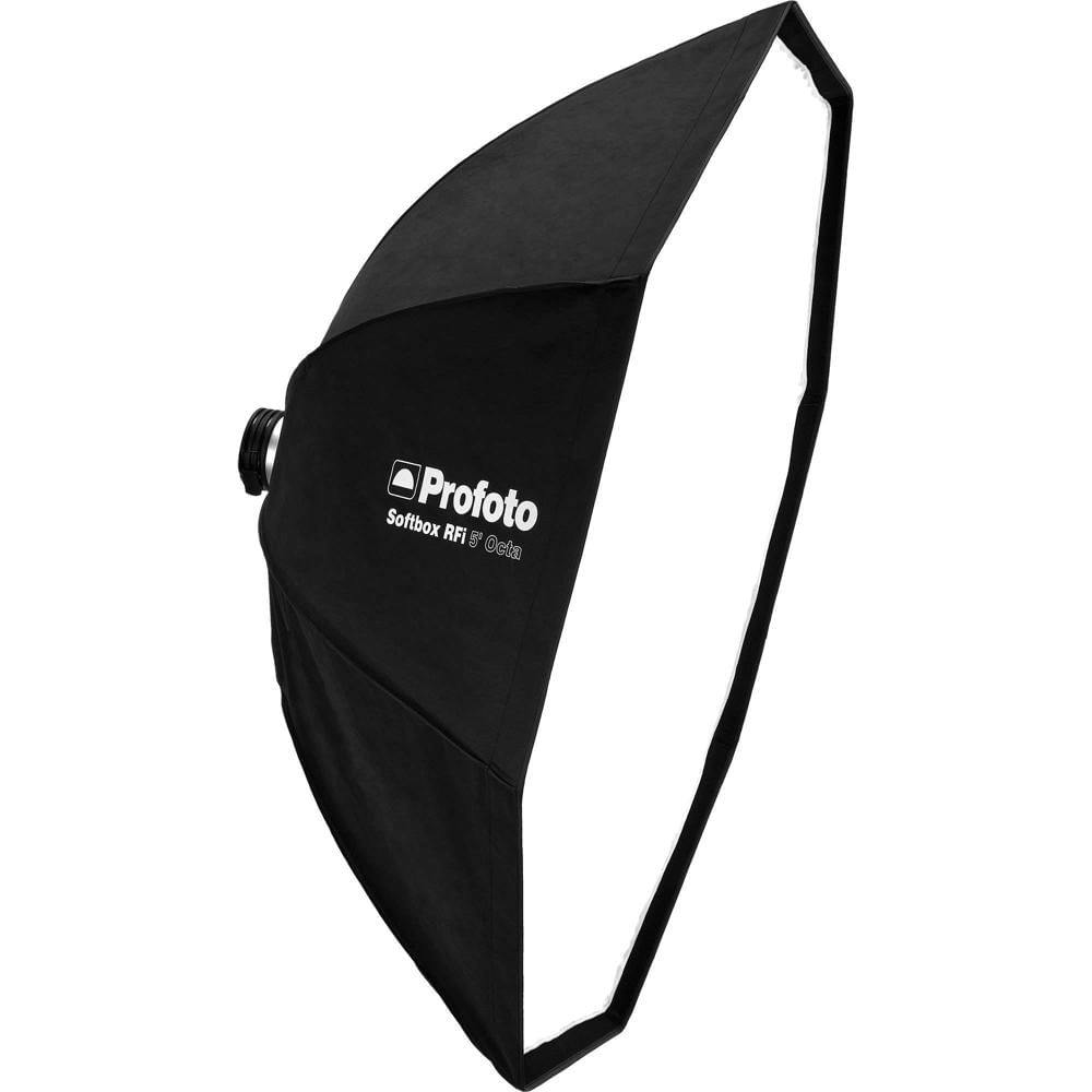 Profoto RFi Octa Softbox 5' - Softbox Octagonal de 8 Lados con Interior Plateado y Carcasa
