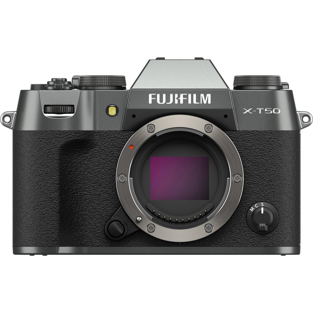 FUJIFILM X-T50 Cámara Mirrorless 40.2MP con Dial de Simulación de Película, Procesador
