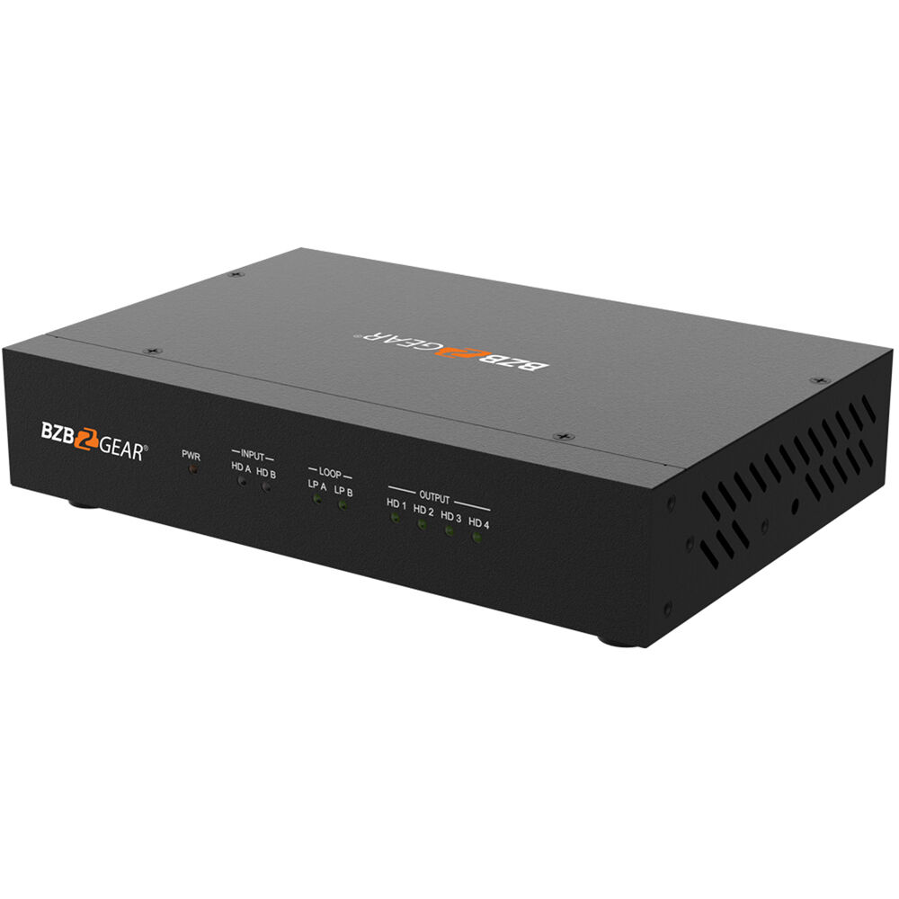 BZBGEAR Procesador de Video Wall BG-UHD-VW24 4K UHD HDMI 2.0 con 2 Entradas y 4 Salidas HD