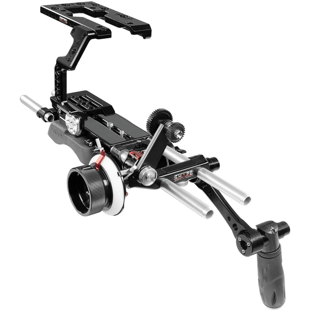 SHAPE Kit de Cámara Cage con Baseplate y Follow Focus Pro para Sony PXW-FX9