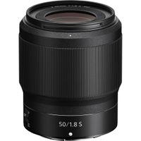 Nikon NIKKOR Z 50mm f/1.8 S - Lente Prime para Cámaras Mirrorless FX, Apertura f/1.8, Ele