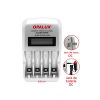 Carga Rapida de Pilas AA y AAA Opalux cod 8154