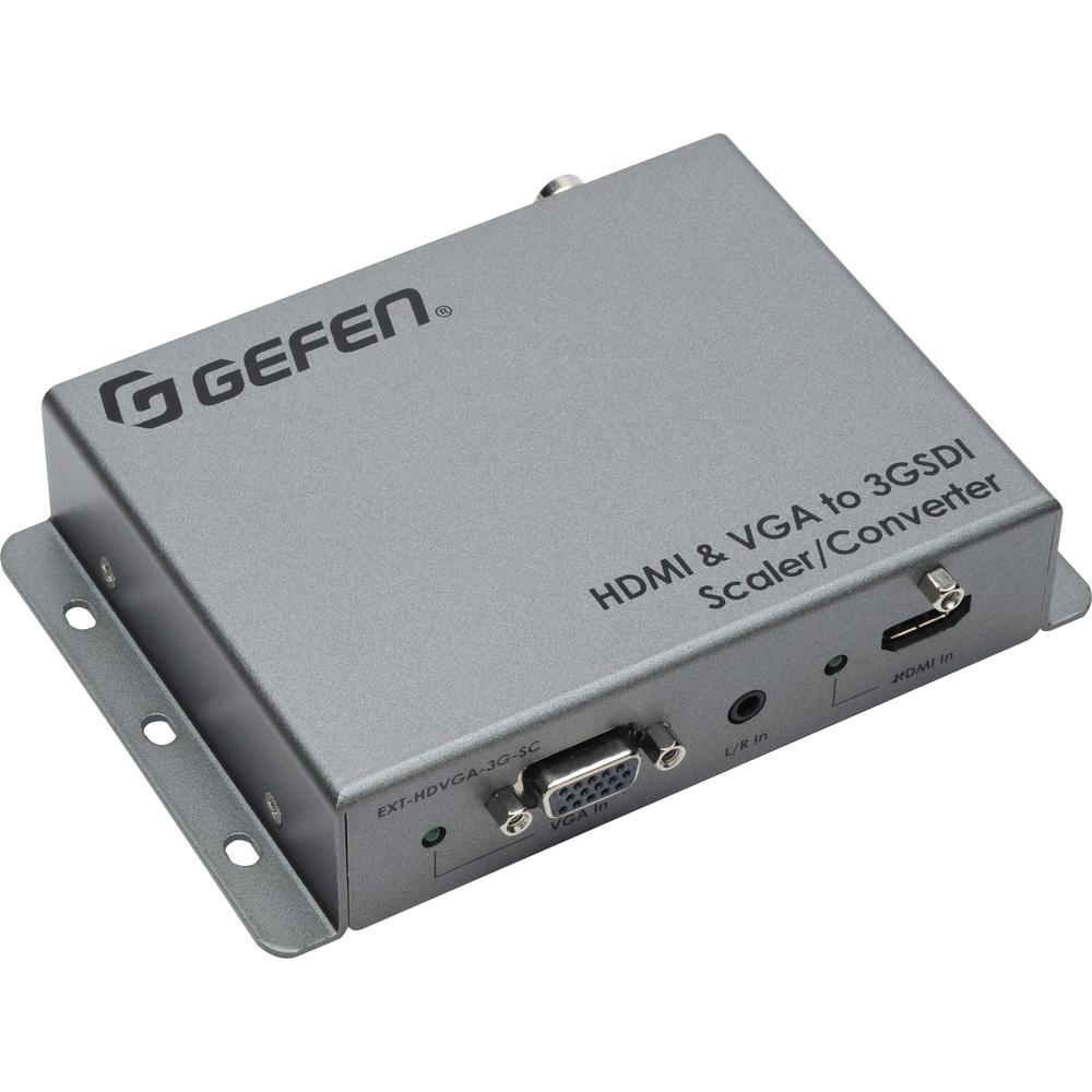 Gefen HDMI/VGA a 3G-SDI Escalador/Convertidor - Soporta 1080p60, OSD, Gestión EDID