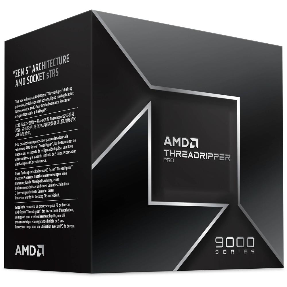 AMD Ryzen Threadripper PRO 9955WX Procesador 16-Core 4.5 GHz sTR5 con 64MB L3 Cache y 128