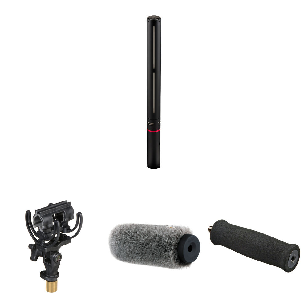 Rycote HC-22 Kit de Grabación de Sonido con Micrófono Shotgun, Montura Antivibración, P