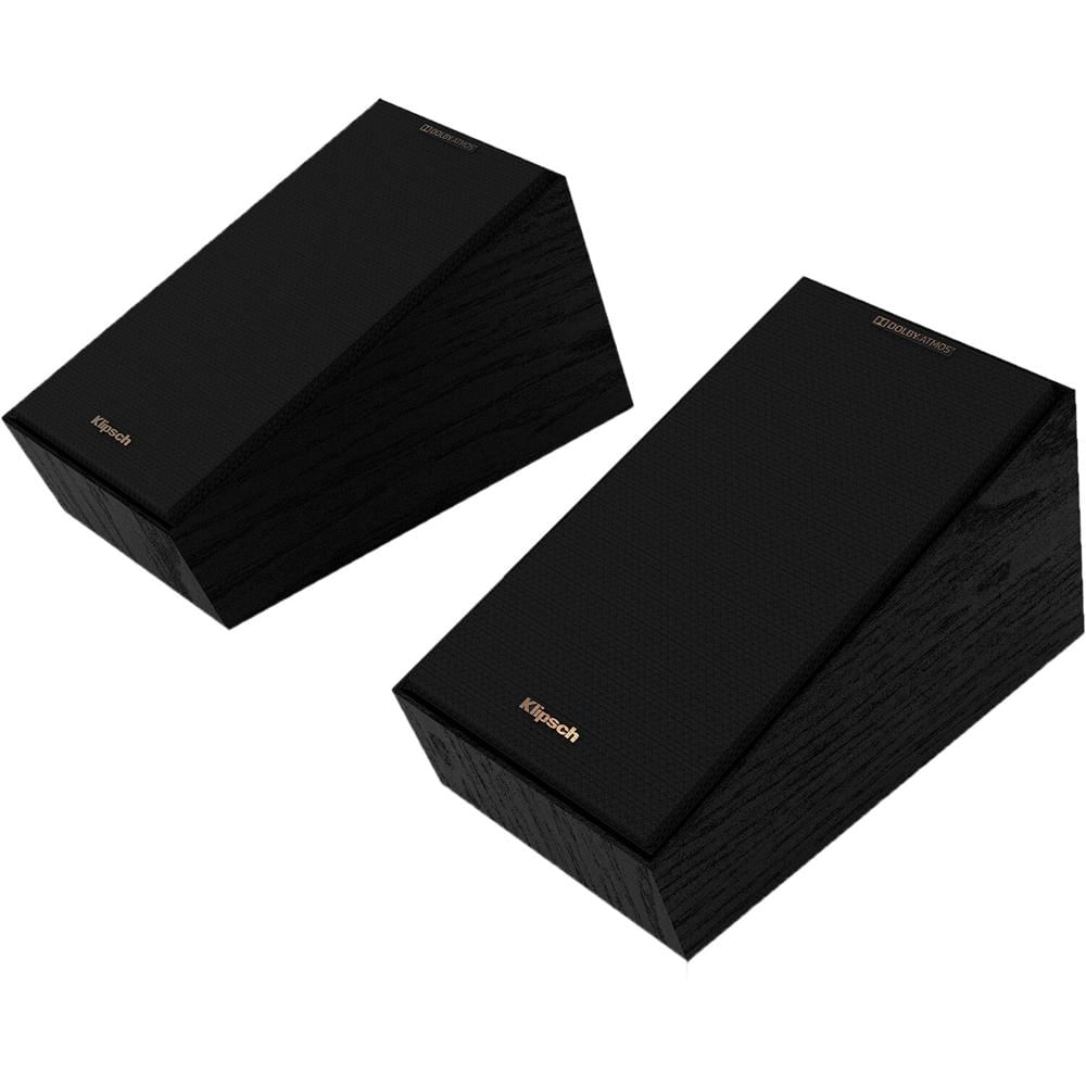 Klipsch R-40SA Altavoces Dolby Atmos Add-On 2 Vías con Tweeter de Aluminio y Woofer de Co
