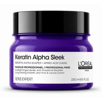 Loreal professionnel serie expert keratin alpha sleek mascarilla anti-frizz 250 ml