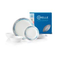 Vajilla Corelle 12 Piezas Ocean Blues