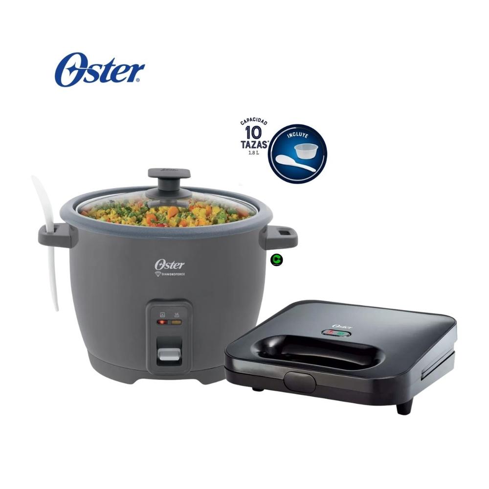 Combo Oster Arrocera 1.8 Litros CKSTRCB10DFSKE - Sandwichera