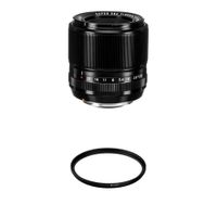 FUJIFILM XF 60mm f/2.4 R Macro Lens - Lente Macro con Filtro UV
