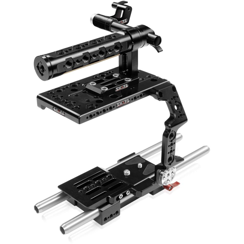 SHAPE Kit de Jaula para Cámara con Base, Mango Superior y Montura EVF para Sony PXW-FX9