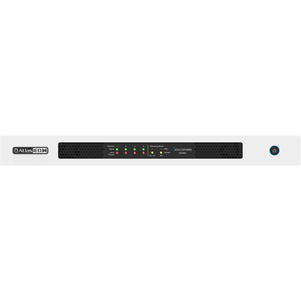 AtlasIED Amplificador de Potencia Atmosphere 400W 4 Canales, 100W por Canal, Clase AB, Con