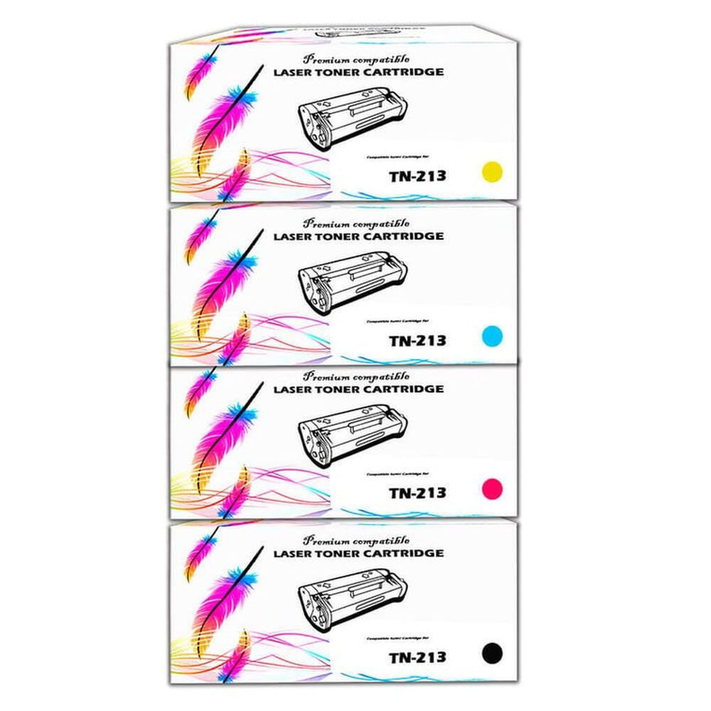 Toner Brother Compatible TN-213 CYMK L3210 l3750cdw Generico
