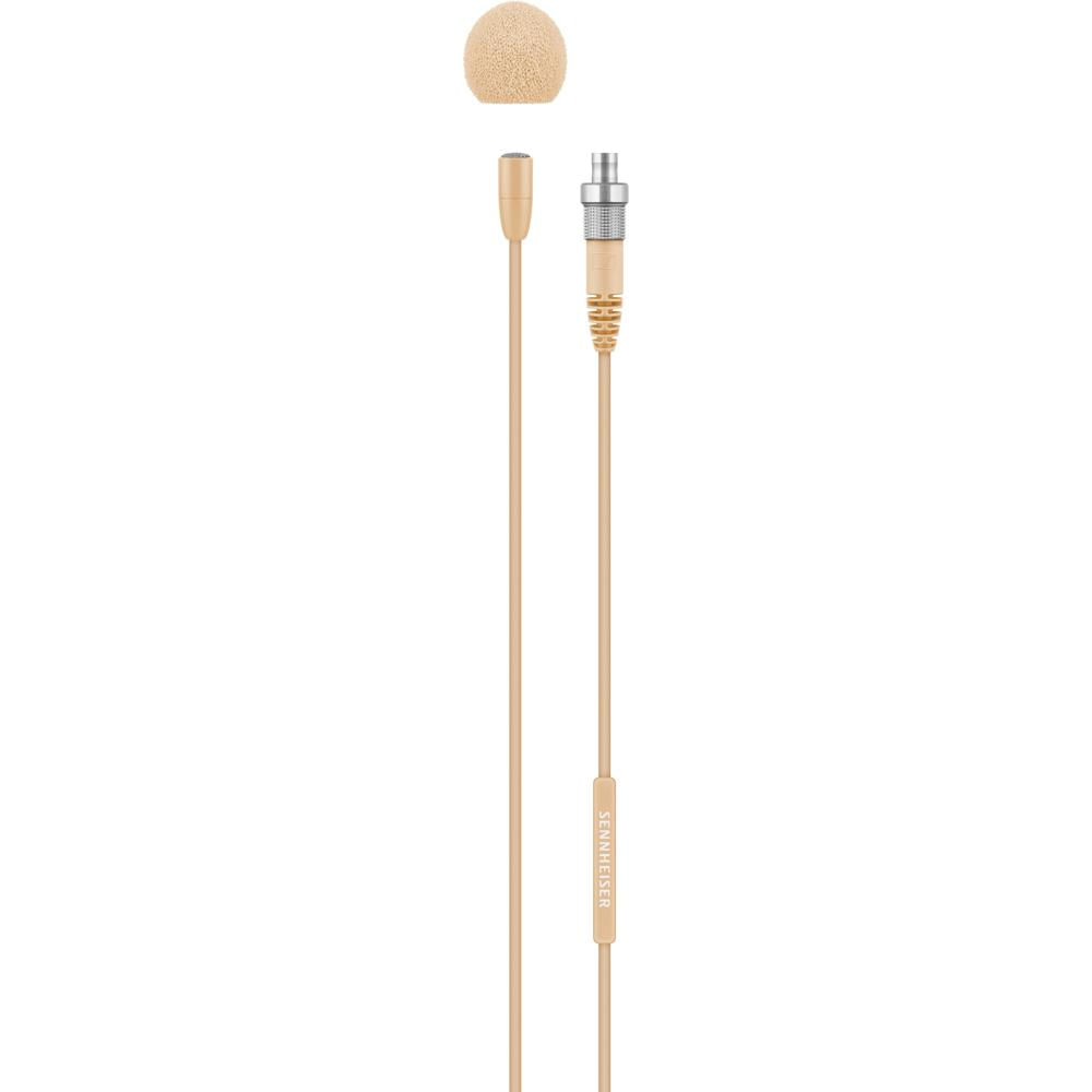 Sennheiser MKE Essential Micrófono Lavalier Omnidireccional KE 4 Beige, Conector LEMO de