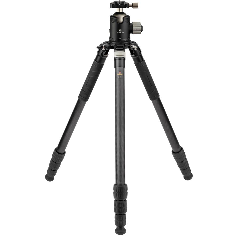Robus Tripode de Carbono RC-8880 Vantage Series 5 con Cabezal de Bola Triple RTS-1050