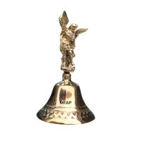 Campana en bronce de mesa Arcangel