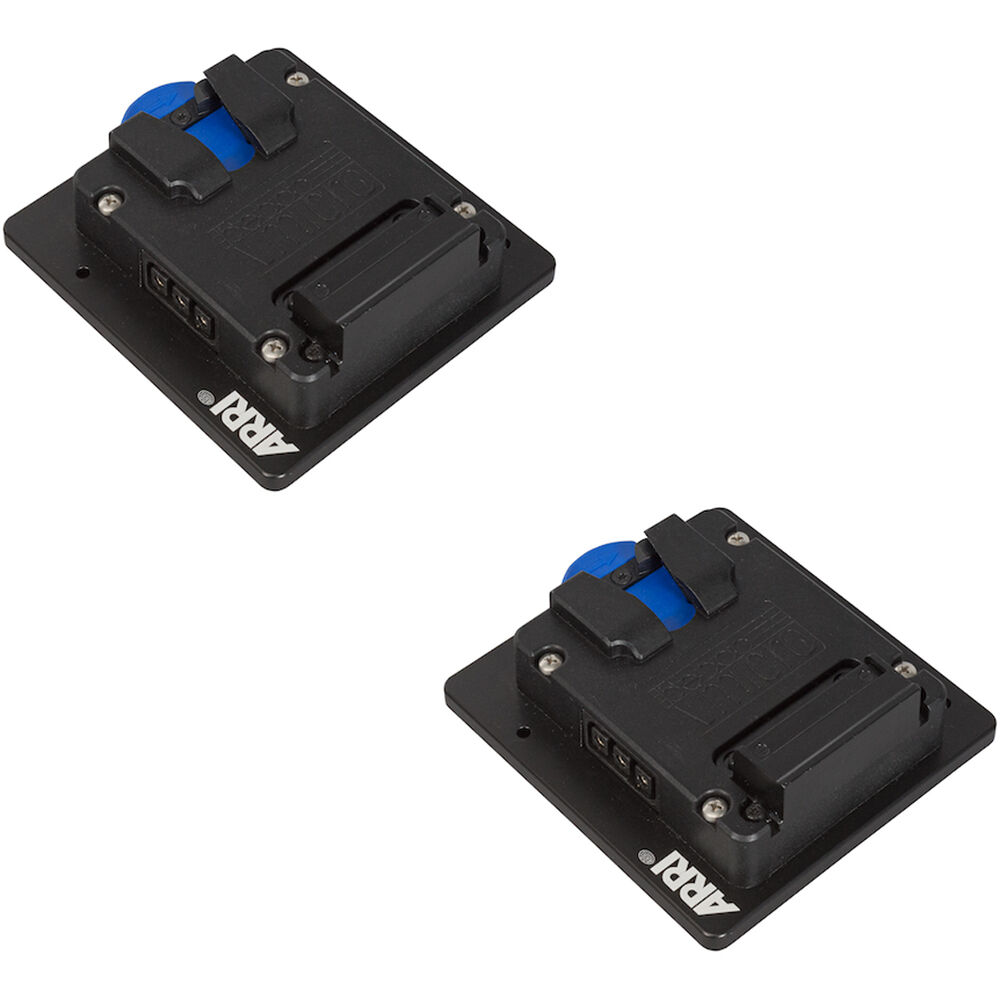 ARRI V-Mount Set para BMS-1/BMS-2 - 2 Placas de Batería Modulares con Conector Pogo Pin